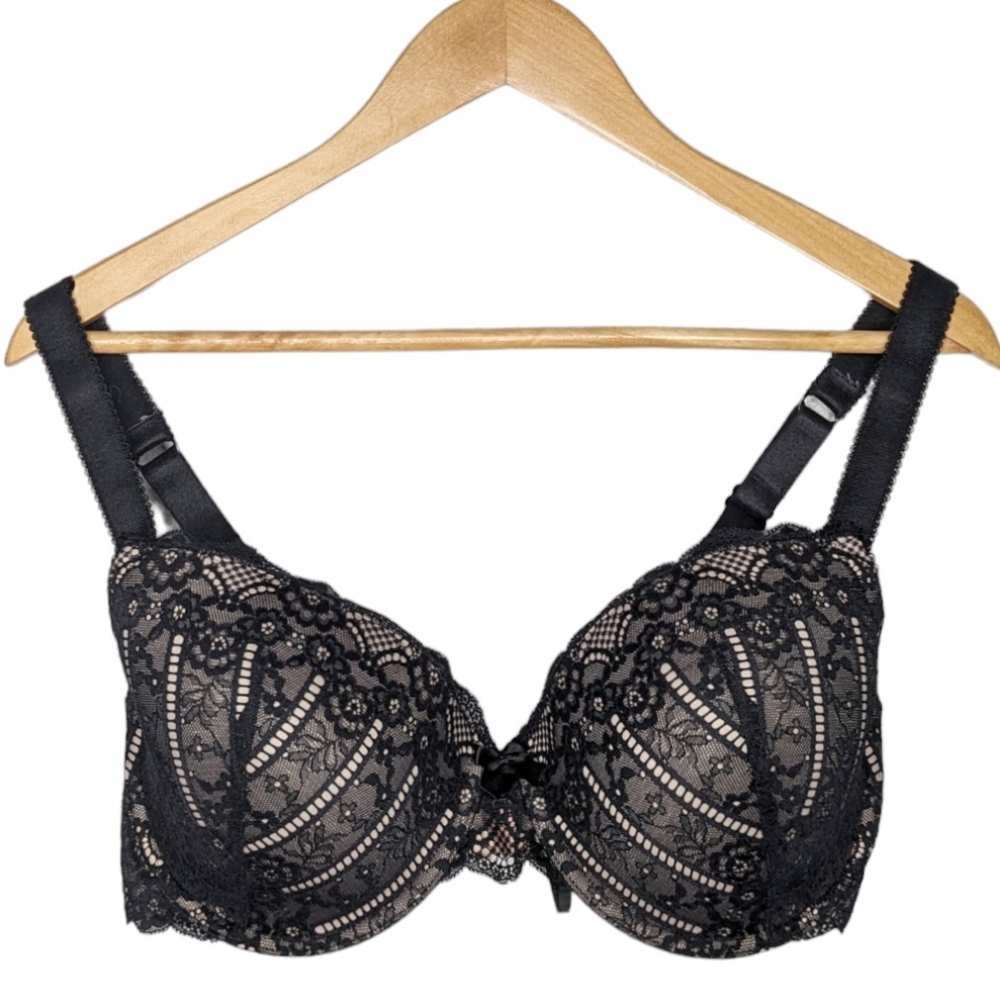Dorina Celine Bra Lightly Padded Underwire Demi Full Cup Bra